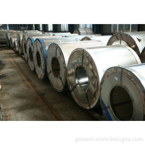 Cold rolled zinc coated Hot Dipped Galvanized Steel Coils DX51D , Z275 high strength